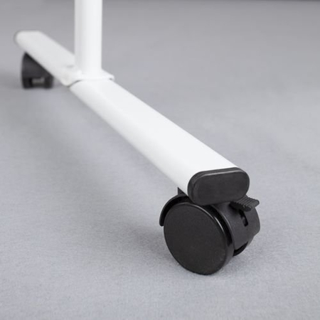 Mobile, beidseitige, magnetische Whiteboard-Tafel 150x100 cm