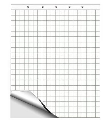 Blok flipchart 650x1000 gładki 30 kartek 