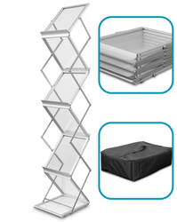 Stojak na broszury, ulotki i katalogi 6xA4