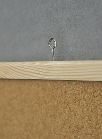 Tablica korkowa w ramie drewnianej ecoBoards 