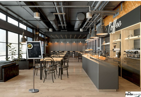 Stojak regulowany informacyjny