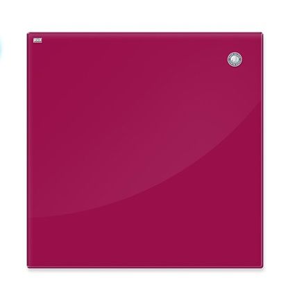 Tablica szklana - czerwona