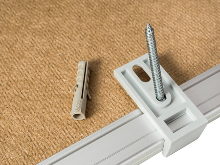 Magnetische Whiteboard 70x50 / 50x70 cm im Aluminiumrahmen WA1