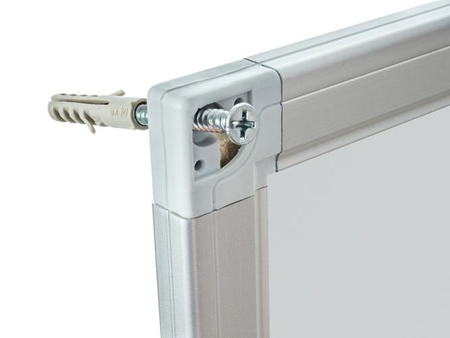 Tablica biała suchościeralna magnetyczna w ramie aluminiowej "1"