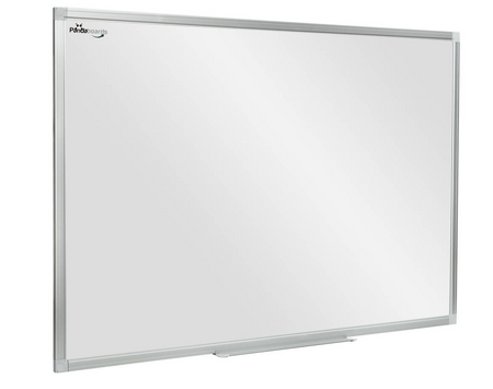 Magnetische Whiteboard 100x100 / 100x100 cm im Aluminiumrahmen WA1