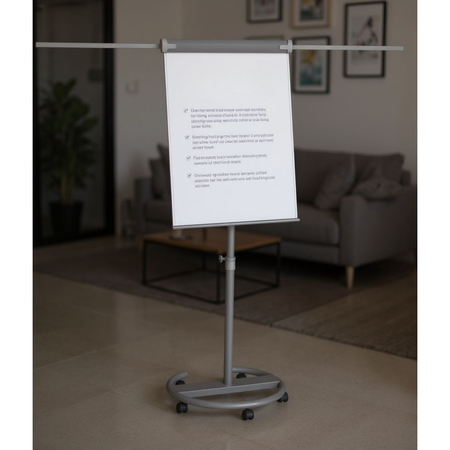 Flipchart Office mobilny z ramionami na blok
