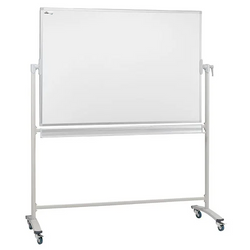 Tablica mobilna obrotowa biała